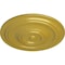 Ekena Millwork Traditional Ceiling Medallion (Fits Canopies up to 8 1/4"), 31 1/2"OD x 2 1/2"P, Rich Gold CM31TRRGS - alternate 4